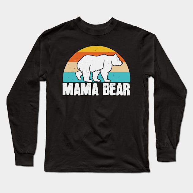 Mama Bear Long Sleeve T-Shirt by shotspace